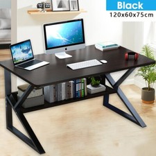120cm Computer Desk Study Office Gaming Desk Writing Table Studio Workstation UK
