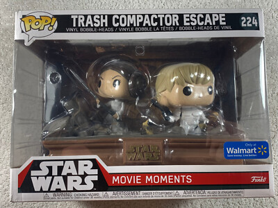 Funko Pop! Star Wars: A New Hope - Trash Compactor Escape (#224) Walmart Excl