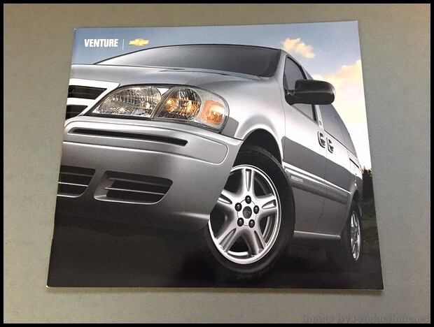 2004 Chevrolet Venture Van 28-page Original Sales Brochure Catalog
