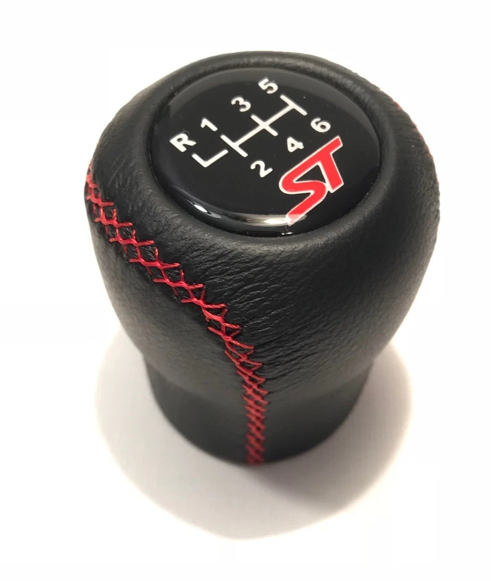 GEAR SHIFT KNOB FITS FOR FORD FIESTA FOCUS ST logo 6 speed