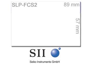 Seiko SLP-FCS2 Terminkarten- Visitenkarten - Besucherausweise  57x89 mm