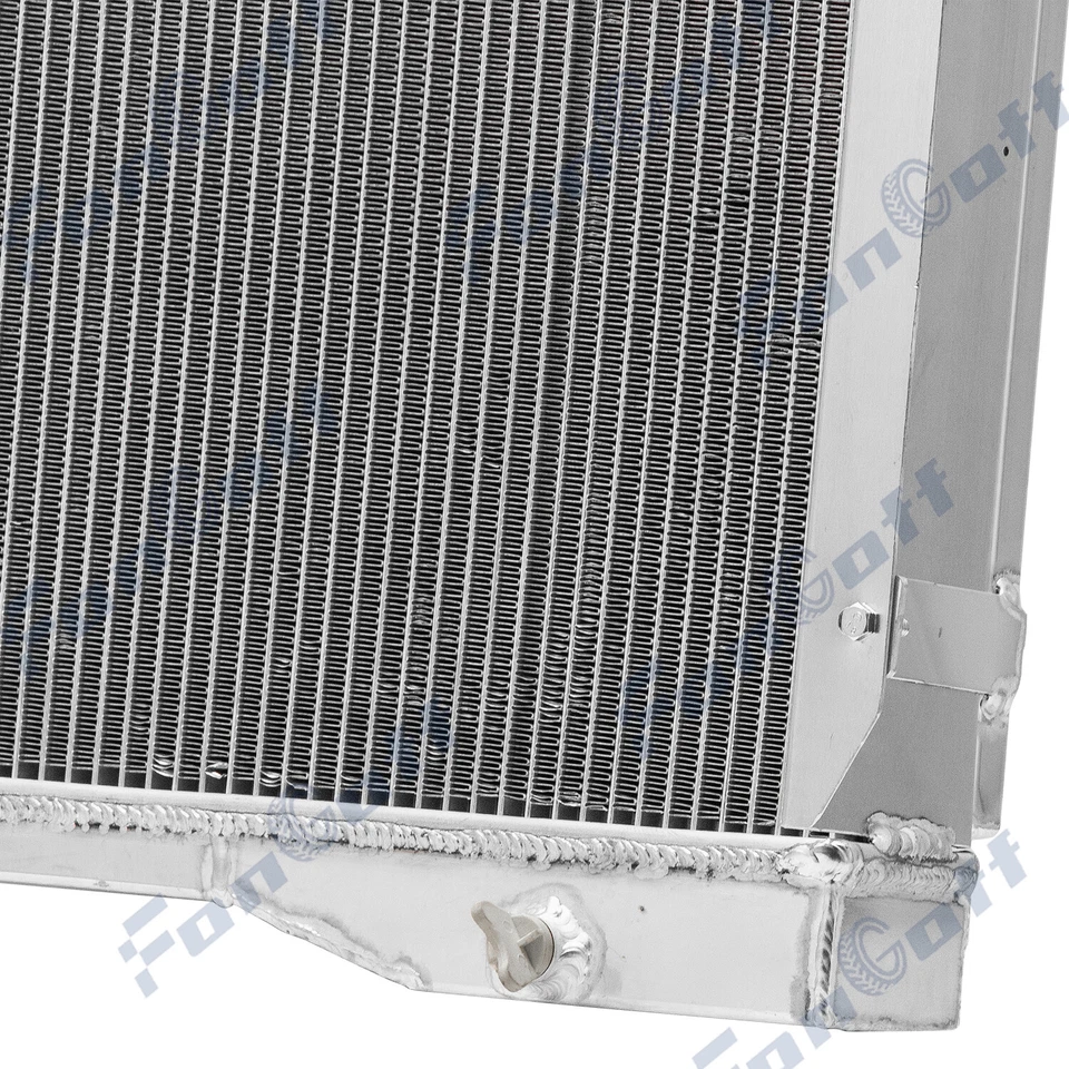 3-Row Radiator Shroud Fan For 55-58 Jeep Willys 59-71 CJ3 CJ5 CJ5A CJ6 CJ6A Foto 3 de 4