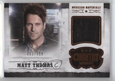 2014 Panini Country Music Musician Materials 201/399 Matt Thomas #M-MT 0o9