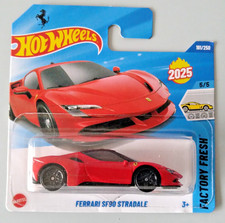 Hot Wheels Mainline 2025 - Ferrari SF 90 Stradale Factory Fresh 5/5