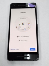 DEFECTIVE - Google Pixel 2 - 64 GB - Black - Unlocked - G011C - 12283