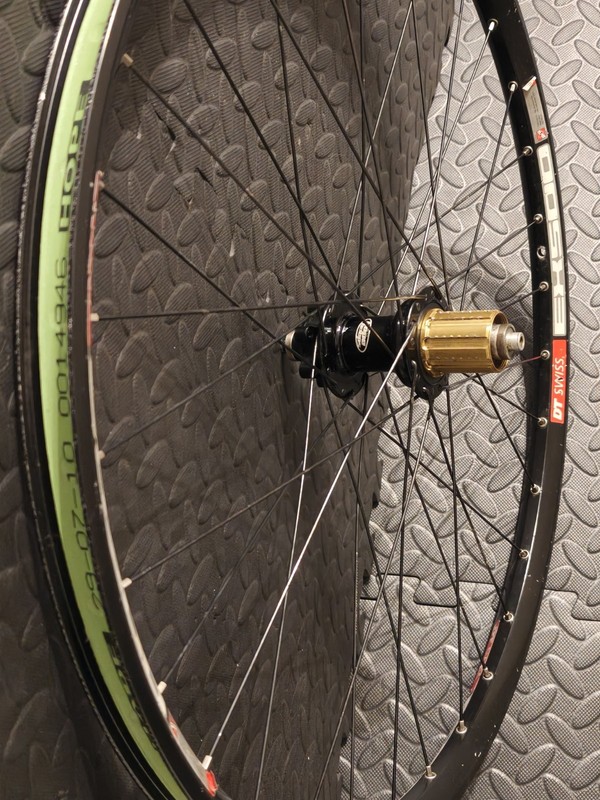 DT Swiss EX500 26" Disc Brake Rear Wheel with Hope  Hoops Hub 135mm Qr