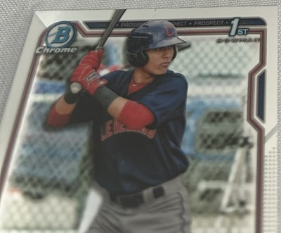 2021 Bowman Chrome Baseball Gabriel Rodriguez Cleveland Guardians