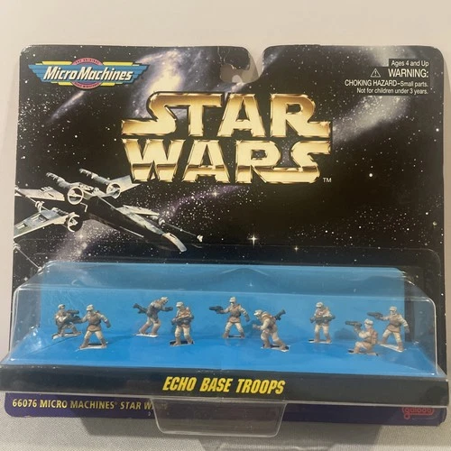 Vintage Star Wars Micro Machines Echo Base Troops 1996 Galoob NEW Sealed