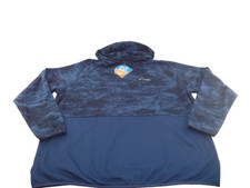 NEW Men's Columbia PFG Super Terminal Fleece Hoodie-2XL, Blue