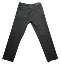 Vintage Calvin Klein Jeans Jeans Womens 11 Black High Rise Tapered Denim USA 90s