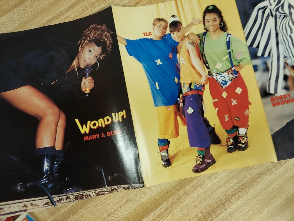 Vintage Word Up Magazine April 1993 Mary J Blige Cover, TLC, Bobby Brown, CB4 - Image 4 of 4