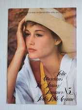 Spring / Summer Cosmetics 1985 Saks Fifth Avenue Folio Catalog RARE