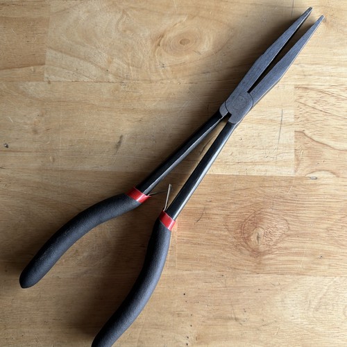 Mac Tool 11" Long Reach Duck Bill Pliers Black Handle P11LRDB - 第 12/15 張圖片