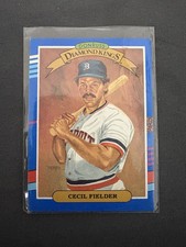 Cecil Fielder Print Error Card (no . After Inc)