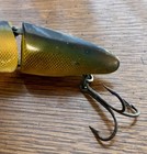 Vintage Large 6 1/2” Wood Jointed Pikie Fishing Lure Possibly Creek Chub — photo 5