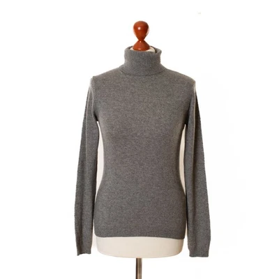 Pull femme 100 % cachemire gris cachemire taille S/M 13399 - Photo 1/4