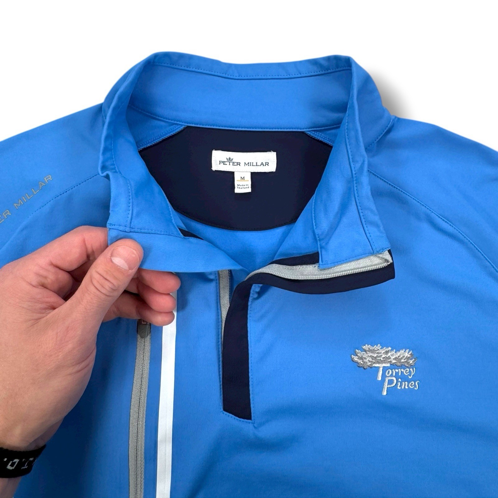 Peter Millar Forge Performance 1/4 Zip Pullover •… - image 4