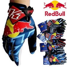 For Red Bull gloves Non-Slip MTB Motorcycle Biking Gloves Full Finger Off-Road