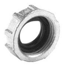 Bridgeport 363, 1", Iron, Insulated, Threaded Female, Rigid Conduit Bushing, 1pc