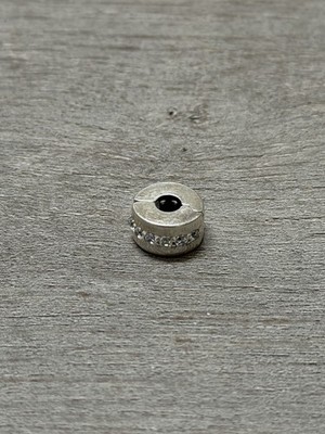 Auth. Pandora ALE S925 Sterling Silber Klar Funkelnde Reihe Clip Charm 791972CZ
