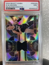 2024 Select WNBA - Selective Swatch A'ja Wilson #SW-AW Silver Prizm MVP👏👏