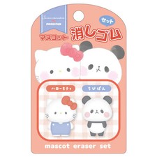 Hello Kitty  Mochi Mochi Panda 3D Eraser