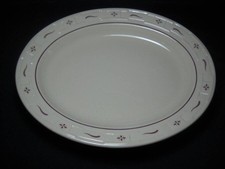 Longaberger Red Woven Traditions 12.5" Serving Platter Made in USA