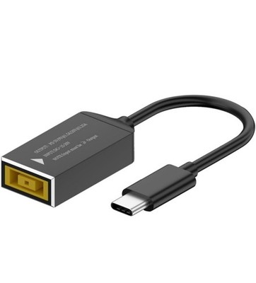 CY Kabel Rechteck Klinke Thinkpad X1 Eingang auf USB-C Typ-C Netzstecker Laden...