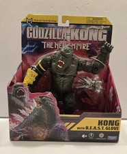 Playmates Godzilla x Kong The New Empire Kong with B.E.A.S.T glove 6" Figure NIB