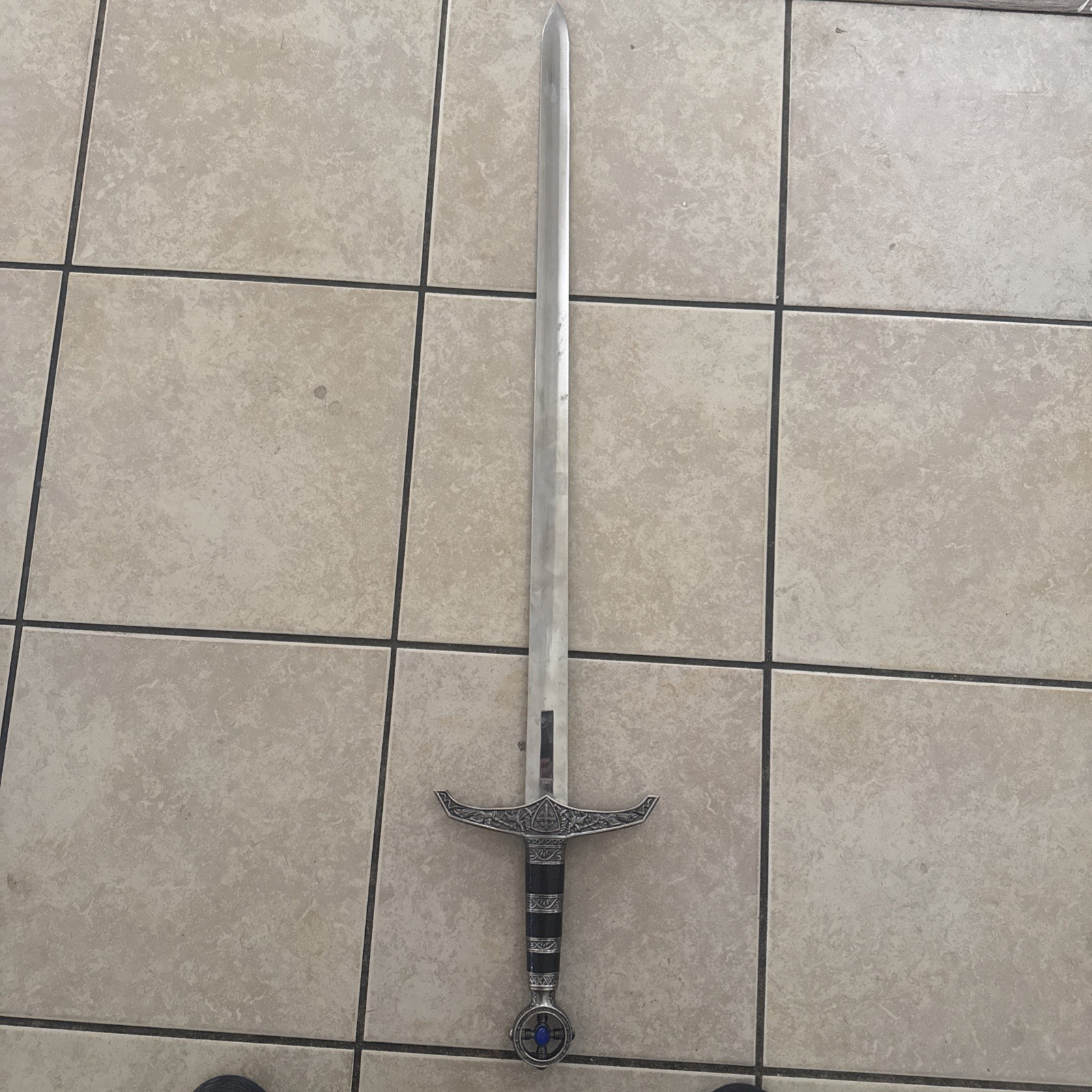 Medieval Crusader Knight Robin Hood Sword W/O Sheath Renaissance Costume (H4)