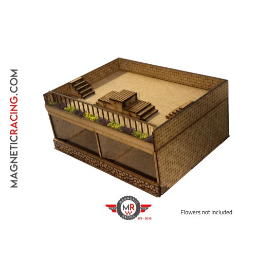 Magnetic Racing Spa Deep Pit Boxes pour organiser vos voitures de slot 1:32
