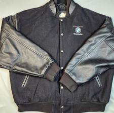 Vintage Canada Sportswear BMW Westchester Motorcycles Varsity Jacket Men's 3XL