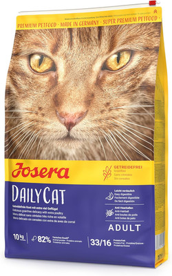 JOSERA Dailycat (1 X 10 Kg) | Adult | Premium Trockenfutter Für Ausgewachsene Ka