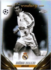 2023 Chrome UEFA Club Competitions ZINEDINE ZIDANE Legendary Variation #112 BH