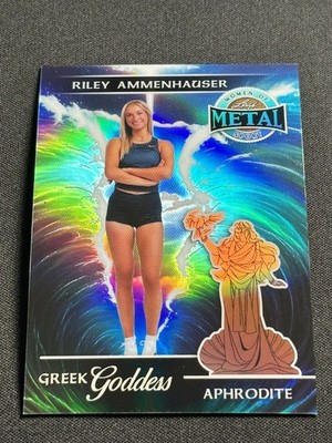 2026 Leaf Women of Sport Metal Riley Ammenhauser Greek Goddess Aphrodite 1/1