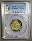1927-S Buffalo Nickel PCGS AU Detail Scratch