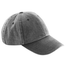 Image of Beechfield Unisex Low Profile Vintage Denim-Look Cap (Pack o  BC4225