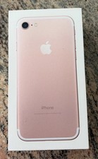 Authentic Apple iPhone 7 MNC22LL/A Rose Gold 2016 Empty Box No Accessories 