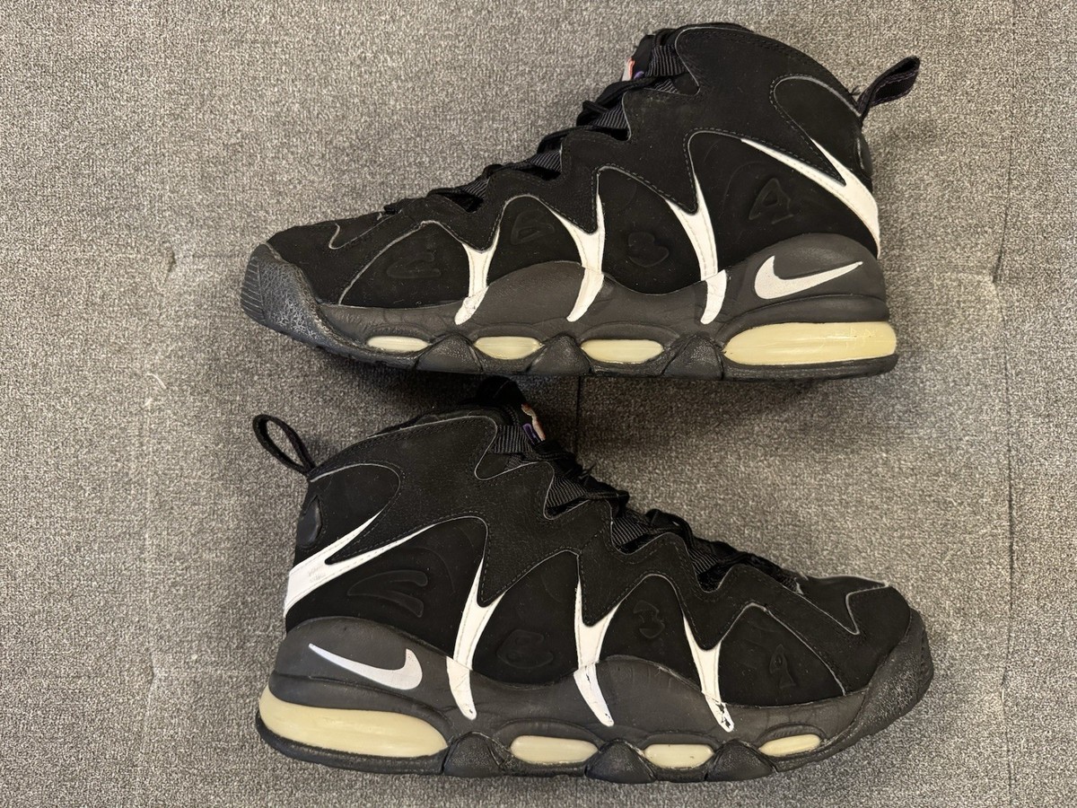 Vintage! 1995 Nike Air CB34 II (2) black white purple 11.5 Charles