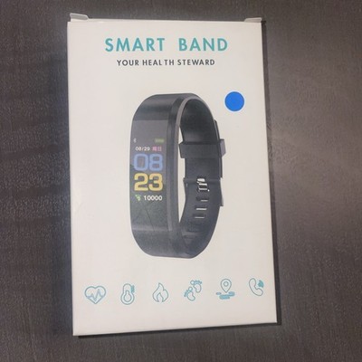 Smart Band Your Health Steward Mcube MX1003 Heart Calories Steps Black
