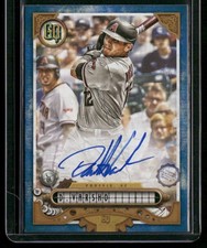 2022 Topps Gypsy Queen #GQA-DV Daulton Varsho GQ Autographs Indigo #/150