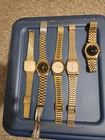 Watches for parts/repair Seiko,Waltham,Citizen,JulesJergensen,Benrus. Lot of 5.