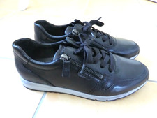 *Gabor*Sneaker schwarzes Glattleder Gr. 40/6,...