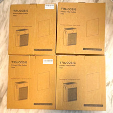 Trucozie T554 Primary Cotton Air Purifier Filter Pads Hepa-type 6 Pack Beige