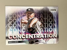 2025 Stadium Club #C-1 Roger Clemens Concentration