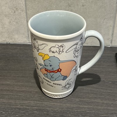 Disney Store Classic Collection DUMBO Lg Sketch Kaffeetasse Becher Animation Kunst