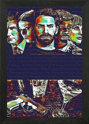 Sexy Evil Genius 1 gerahmtes Wandbild Poster Leinwanddruck Bild