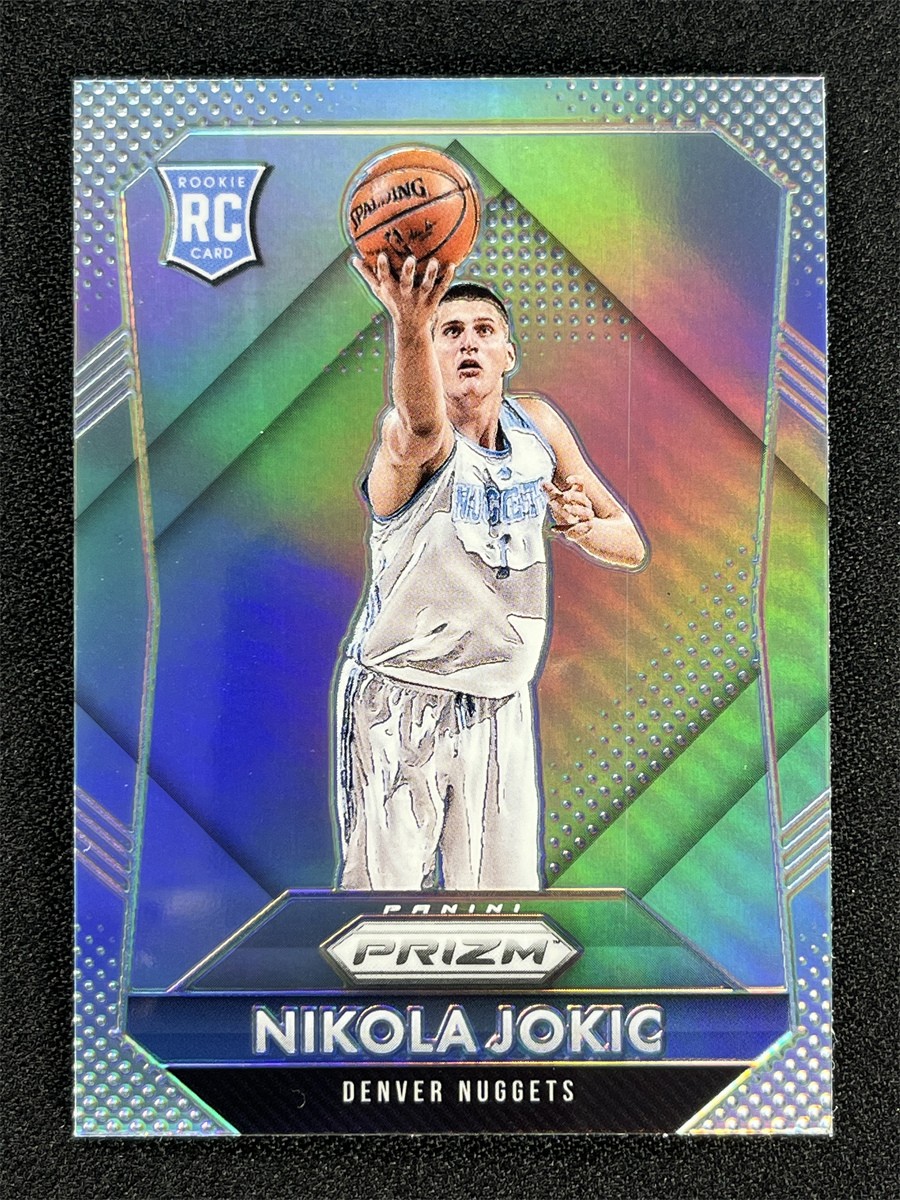 2015-16 Panini Prizm Basketball Nikola Jokic #335 Silver Prizm Rookie RC Nuggets