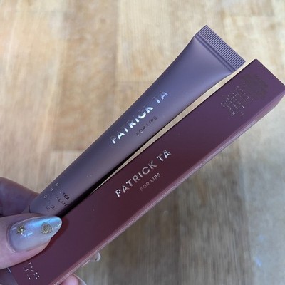 NEW Patrick Ta Major Moisture Smoothing Lip Balm Milk Tea 0.5oz