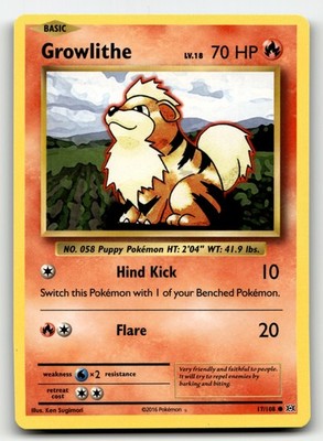 Growlithe Evolutions 17/108